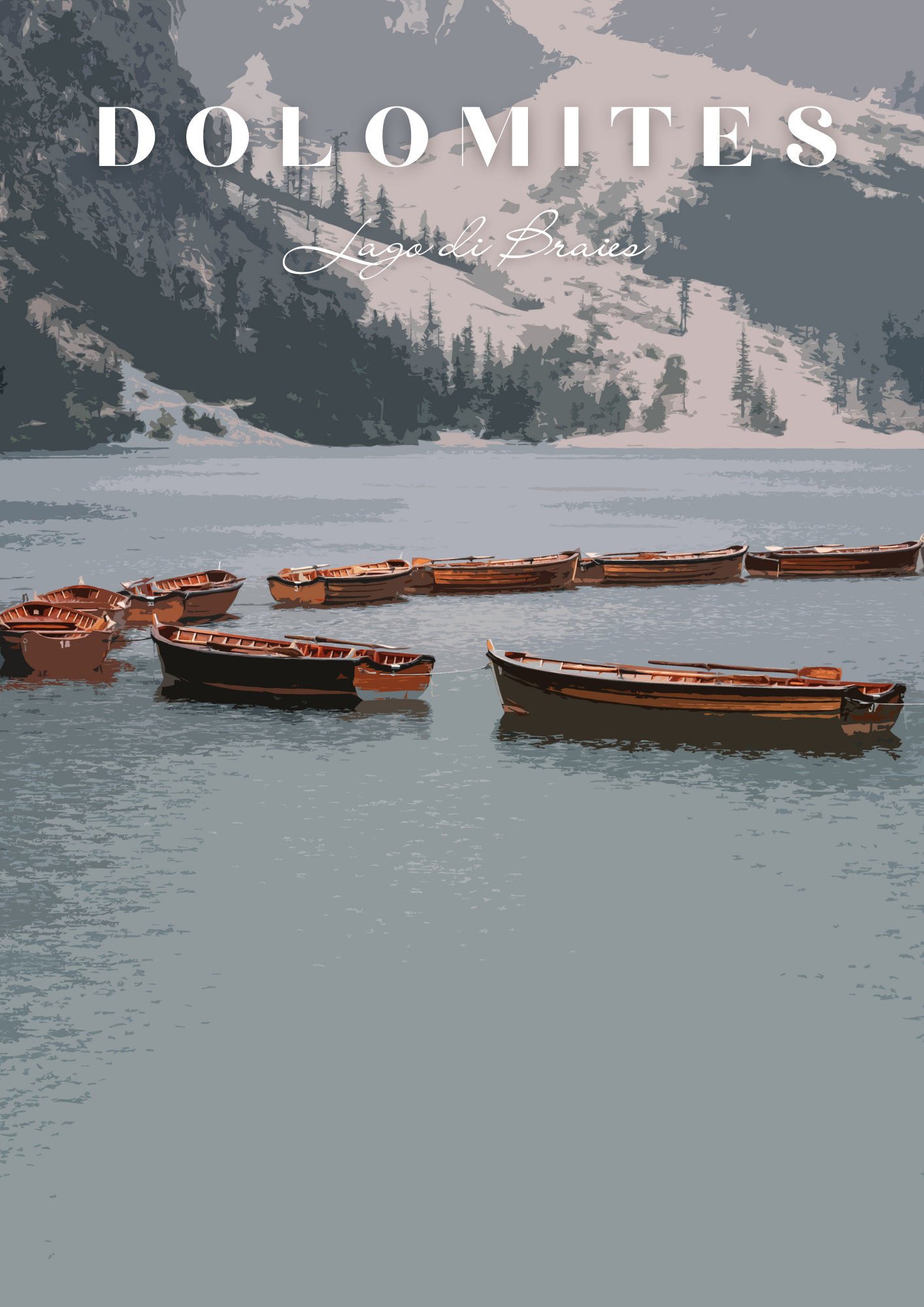Dolomites - Lago di Braies